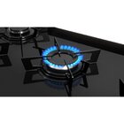 Fogão 5 Bocas Bivolt Automático Mesa De Vidro Electra Glass I