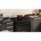 Fogão 5 Bocas Bivolt Automático Mesa De Vidro Electra Glass I