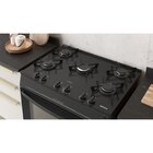 Fogão 5 Bocas Bivolt Automático Mesa De Vidro Electra Glass N