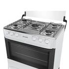 Fogão 5 Bocas Com Mesa De Inox E Acendimento Mueller Branco