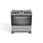 Fogão 5 Bocas Com Mesa De Inox E Acendimento Mueller Titânio