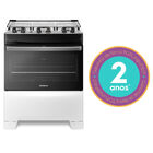 Fogão 5 Bocas Continental Branco Automático Com Toplimpafácil