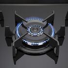 Fogão 5 Bocas Dako Magister Style Com Mesa De Vidro E Tripla