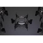 Fogão 5 Bocas De Piso Atlas Mônaco Top Glass Preto Bivolt