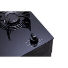 Fogão 5 Bocas De Piso Atlas Mônaco Top Glass Preto Bivolt