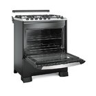 Fogão 5 Bocas Decorato G3 Gourmet Mueller Bivolt Preto Preto