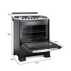 Fogão 5 Bocas Decorato G3 Gourmet Mueller Bivolt Preto Preto