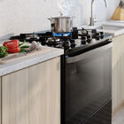 Fogão 5 Bocas Electrolux Preto Efficient Mesa De Vidro  Perfe