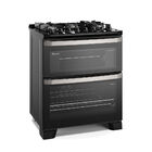 Fogão 5 Bocas Electrolux Preto Experience Mesa De Vidro  2 Fo