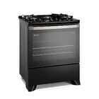 Fogão 5 Bocas Electrolux Preto Experience Mesa De Vidro  Perf