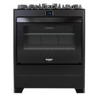 Fogão 5 Bocas Preto Com Mesa De Vidro E Timer Digital Dako Su