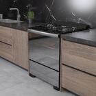 Fogão 5 Bocas Preto Frente Vidro Espelhado E Timer Digital Da