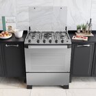 Fogão 5 Bocas Tripla Chama Acendimento Automático Bivolt New