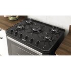 Fogão 5 Bocas Tripla Chama Mesa De Vidro Automático Bivolt It