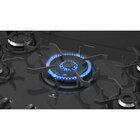 Fogão 5 Bocas Tripla Chama Mesa De Vidro Timer Digital Bivolt