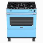 Fogao 5 Bocas Venax Gaudi Vetro Vitreo Azul Gas Glp