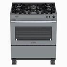 Fogao 5 Bocas Venax Gaudi Vetro Vitreo Inox Gas Glp