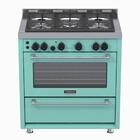 Fogao 5 Bocas Venax Temis Verde Gas Glp