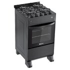 Fogão A Gás 4 Bocas Veritá Gourmet Preto