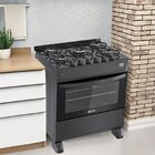 Fogão A Gás 5 Bocas Veritá Gourmet Preto