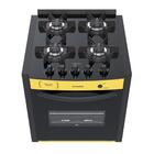 Fogão A Gás De Embutir 4q Amarelo Venax