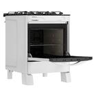 Fogão A Gás De Piso 5 Bocas Esmaltec Ágata Glass