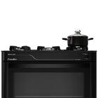 Fogão A Gás Mesa De Vidro  Limpa Fácil E Acendimento Automáti