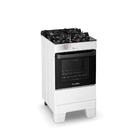 Fogão A Gás Mesa De Vidro Forno 50l Esmaltec Ideal Top Glass