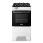 Fogão A Gás Mesa De Vidro Forno 50l Esmaltec Ideal Top Glass