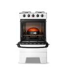 Fogão A Gás Mesa Inox E Forno 50l Limpa Fácil Esmaltec Ideal