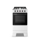 Fogão A Gás Mesa Inox E Forno 50l Limpa Fácil Esmaltec Ideal