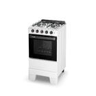 Fogão A Gás Mesa Inox E Forno 50l Limpa Fácil Esmaltec Ideal