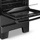 Fogão A Gás Mesa Inox Forno 50l Limpa Fácil E Acendimento Aut