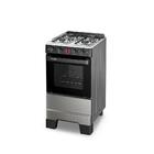 Fogão A Gás Mesa Inox Forno 50l Limpa Fácil E Acendimento Aut