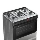 Fogão A Gás Mesa Inox Super Chama Limpa Fácil E Acendimento A