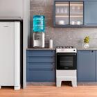 Fogão A Gás Mesa Inox Tampa De Vidro Forno 50l Esmaltec Ideal