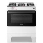 Fogão A Gás Mesa Inox Tampa De Vidro Forno 84l Esmaltec Ideal