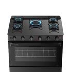 Fogão A Gás Mesa Vidro E Forno 84l Limpa Fácil Esmaltec Ideal