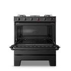 Fogão A Gás Mesa Vidro E Forno 84l Limpa Fácil Esmaltec Ideal