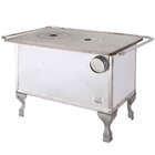 Fogão A Lenha 2 Bocas Marumby Nr 3 Saída Chaminé Esquerda Pet