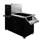 Fogão A Lenha Antonow Brasil Chapa Vitrocerâmica Lado Esquerd