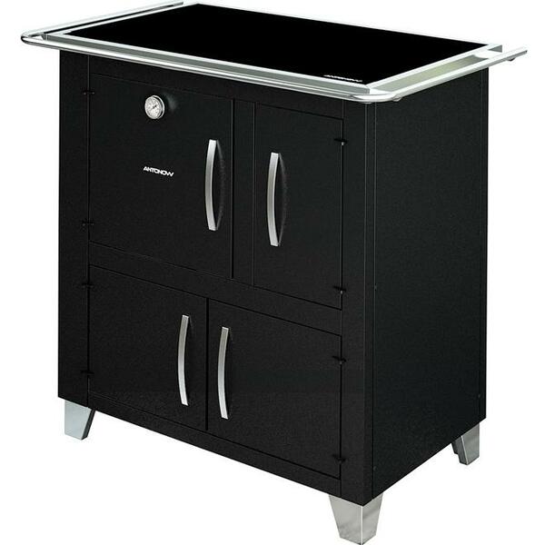 Fogão A Lenha Antonow Montreal Chapa Vitrocerâmica Esquerda P