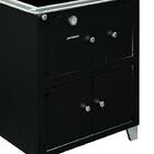 Fogão A Lenha Antonow Roma Chapa Vitrocerâmica Esquerdo Inox