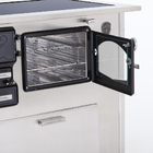 Fogão A Lenha C/forninho C/cx Esq Inox Vidro Cer Nº2