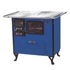 Fogão A Lenha C Forninho Dir Azul Alumínio N2