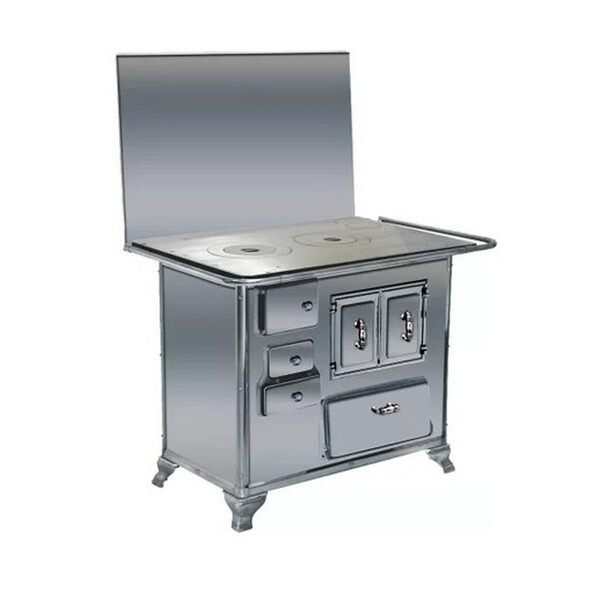 Fogão A Lenha Com Gabinete N2 Porta Dupla Clarice Chaminé À D