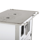 Fogão A Lenha Eclipse Direito Branco Chapa Ferro Fundido N2