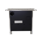 Fogão A Lenha Eclipse Direito Branco Chapa Ferro Fundido N2