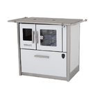 Fogão A Lenha Eclipse Direito Branco Chapa Ferro Fundido N2