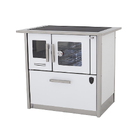 Fogão A Lenha Eclipse Direito Branco Chapa Vitroceramica N2